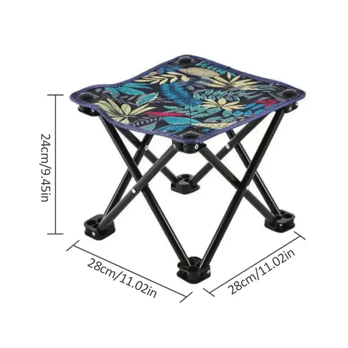 Tabouret pliant, Mini chaise de Camping
