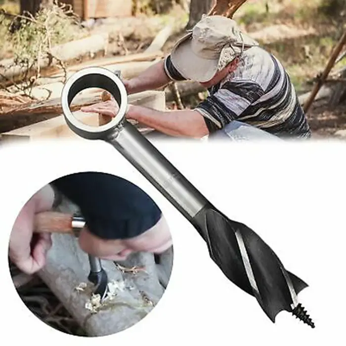 Bushcraft m.com ger-Perceuse à main de survie en plein air, outil d'équipement de survie, sports de plein air, artisanat de la jungle, accessoires de camping