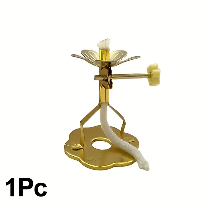 Support de mèche de lampe à huile, 1/2 pièces, support de mèche de lampe à beurre avec support, supp