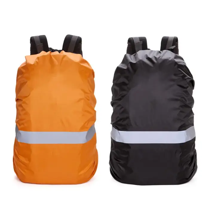 Housse de pluie réfléchissante sac à dos 20L 35L 45L 60L sac étanche camouflage tactique Camping en plein air randonnée