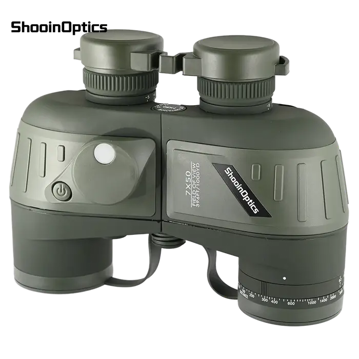 SHOOINOPTICS jumelles 7X50 boussole nautique FMC azote flottant imperméable pour la chasse observati