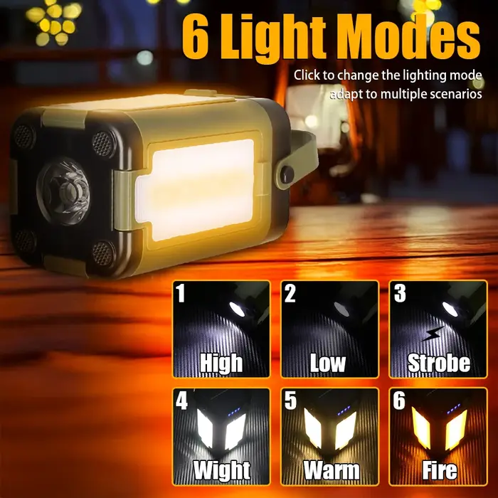 Lampe de Camping LED Rechargeable solaire
