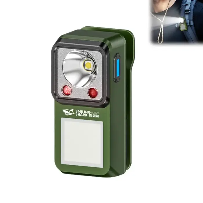 Lampe torche LED magnétique à clipser pour signalisation