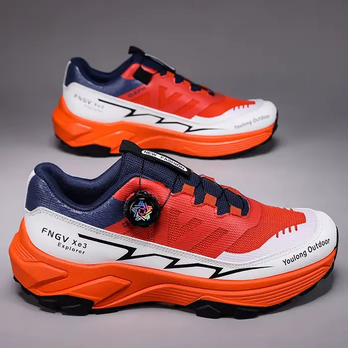 Chaussures de randonnée pour hommes, chaussures de trekking légères, baskets respirantes en maille, 