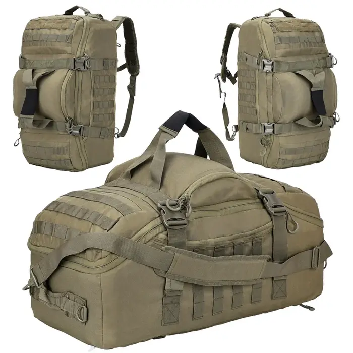 LQARMY 60L 80L Camping Sacs À Dos Hommes Tactique Sac À Dos Molle Randonnée Voyage Escalade Sport Gym