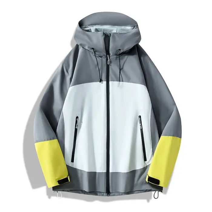JNLN unisexe imperméable Softshell veste randonnée Camping escalade Trekking coupe-vent à capuche décontracté sport mant