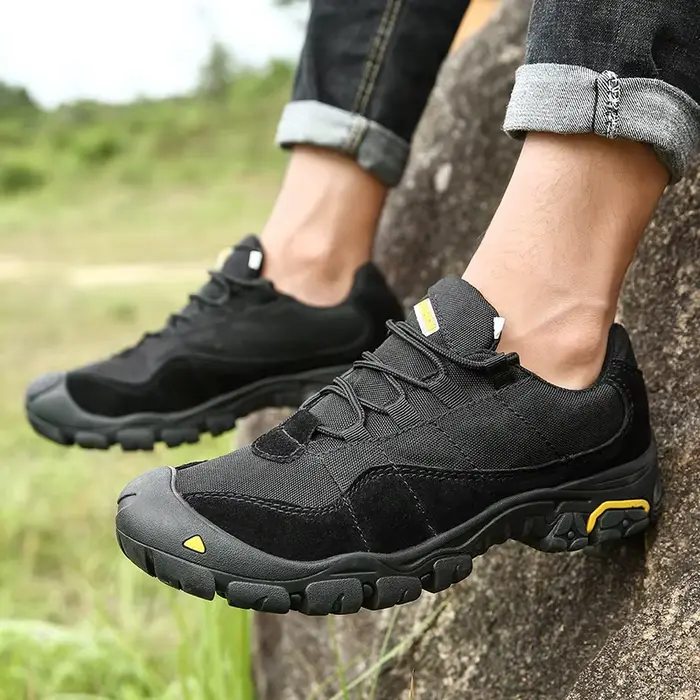 Chaussures de randonnée en plein air pour hommes, antidérapantes, à semelles épaisses, bottes de mar