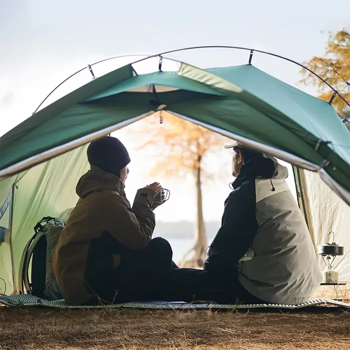 Naturehike Hillock 6 tente de camping pour 2 personnes étanche PU2000mm UPF50 + abri solaire une pièce un salon