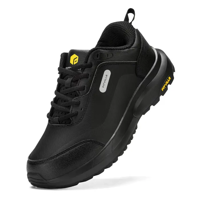 Fittington chaussures de randonnée pour hommes chaussures de marche en plein air larges chaussures d