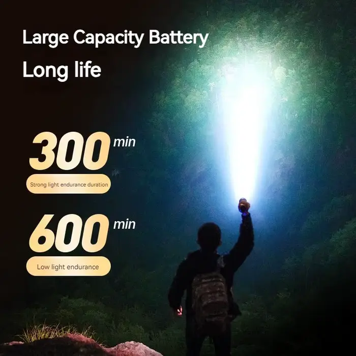 Philips 2024 nouvelle lampe de poche Portable EDC lampes de poche LED rechargeables pour Defensa personnelle auto-défense Camping randonnée