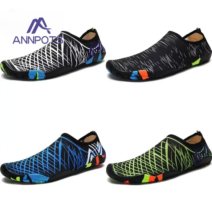 Chaussettes de plongée pieds nus pour natation en amont, baskets de pataugeoire pour hommes et femme