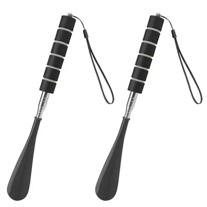 Nouvelles Chausse-pieds Longues Extensibles 30cm-71cm en Métal