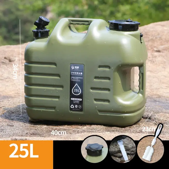 Récipient à eau de camping extérieur
