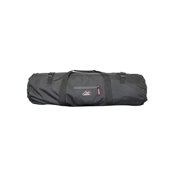 Sac de Rangement de Tente de Camping Portable en Toile, Accessoire de Voyage Pliable avec Fermeture 