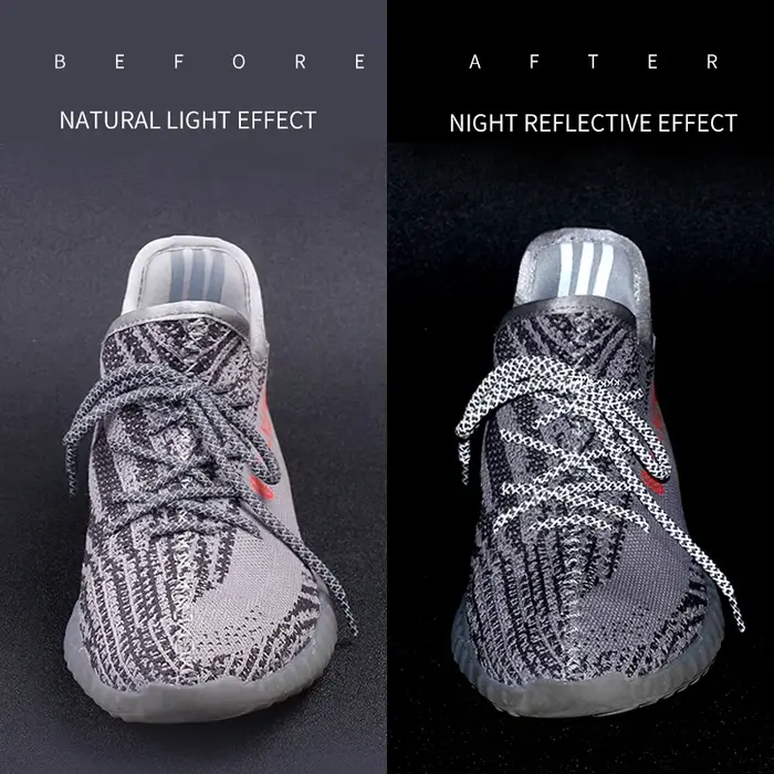 1 paire de lacets ronds de qualité supérieure 3M