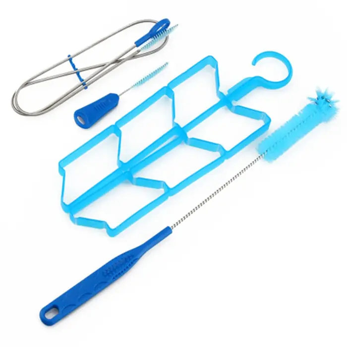 Kit de nettoyage de vessie d'eau d'hydratation 4 pouces, outil de nettoyage de sac d'eau multifoncti