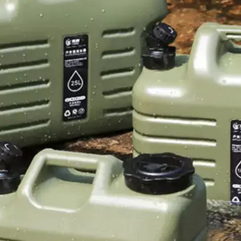 Seau de Camping Portable de grande capacité 11l