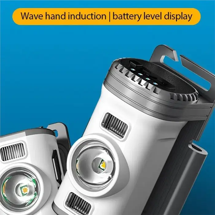 Lampe frontale LED rechargeable B84B, lot de 2, pour les aventures en plein air, le cyclisme, la course à pied, le camping, parf