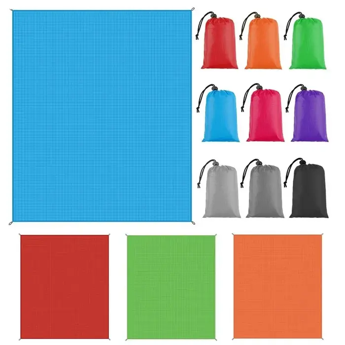 Bâche de sol imperméable ultralégère avec sac