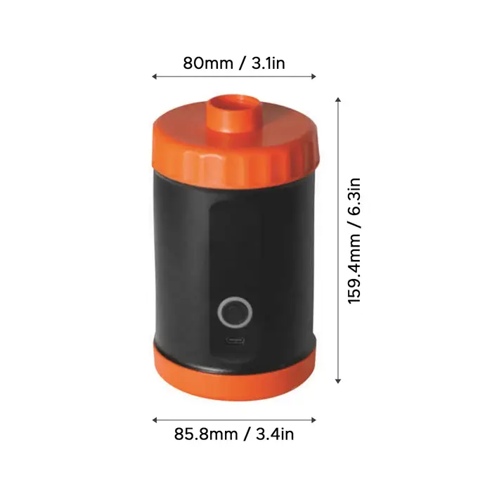 Tentes gonflables pompe à Air électrique Rechargeable haute pression avec 5 buses pour SUP canapé-lit gonflable piscine Kayak