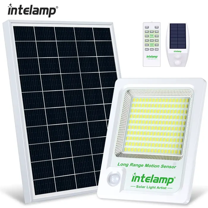 Lampe solaire extérieure intelamp 12000mah 3000LM