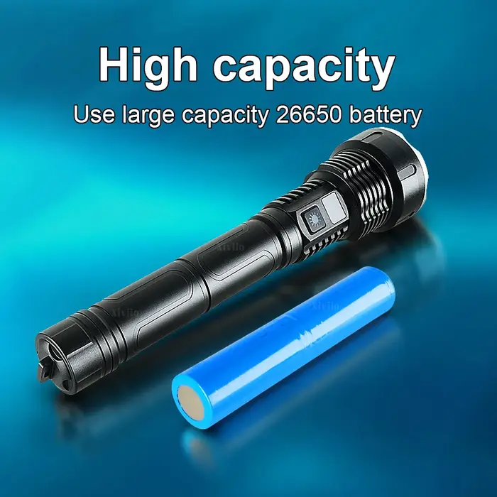 Lampe torche la plus puissante 48000000LM