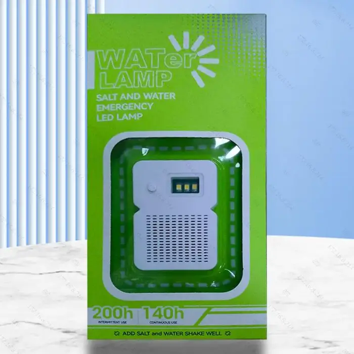 Lampe LED à eau salée, étanche
