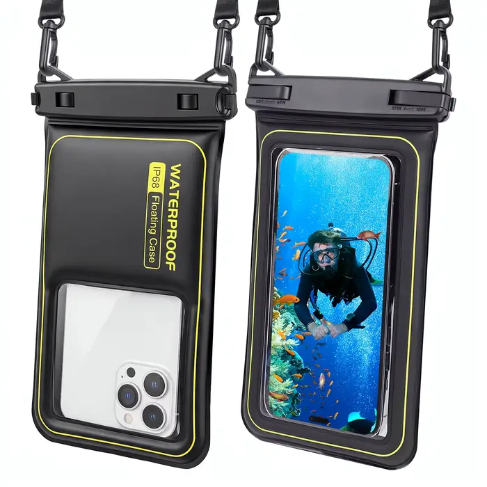 Sac étanche pour téléphone - Étui pour téléphone avec cordon, indispensable pour la plage, la natati