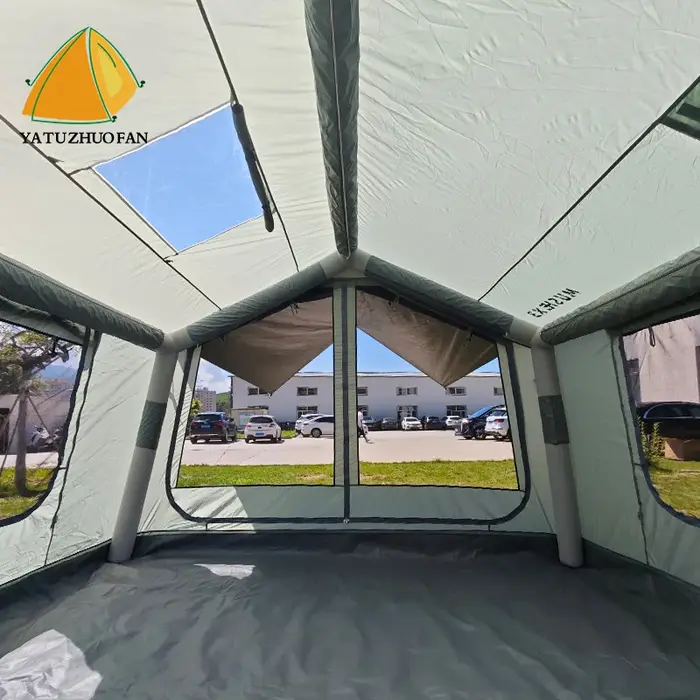 Tente de camping commerciale de qualité supérieure, montage rapide en 20 secondes, cabane de glamping imperméable pour centres de villégiature