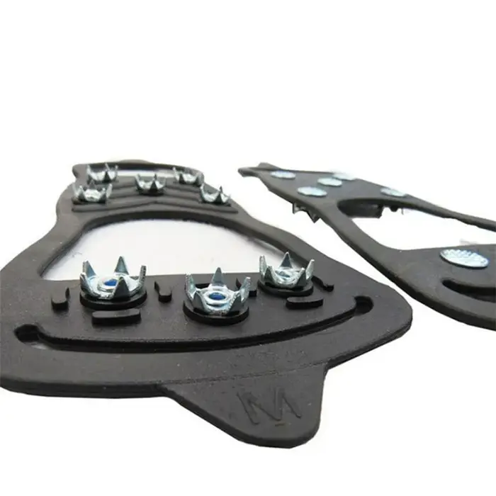 1 paire de crampons d'escalade professionnels à 8 pointes