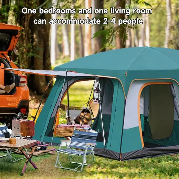 Tente de camping 4 saisons pour 2-3 personnes