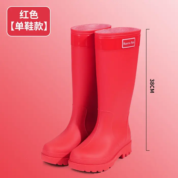 Chaussures de randonnée montantes imperméables pour femmes, style tendance, à enfiler, avec couvre-c