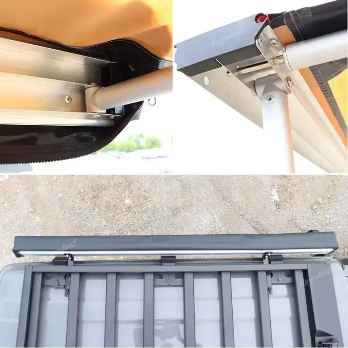 Bâche latérale de toit pour 4x4