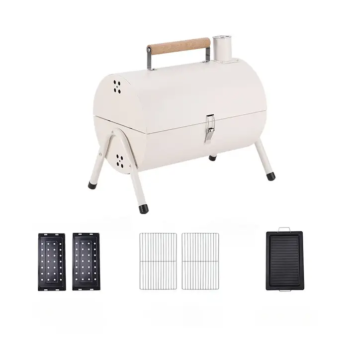 Barbecue au charbon de bois portable, barbecue pour cuisine en plein air, camping, pique-nique, arrière-cour, balcon, brittop