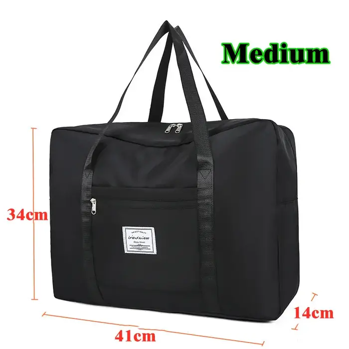 Sac de voyage de grande capacité, sac à bandoulière en tissu Nylon, sac de rangement mobile Portable