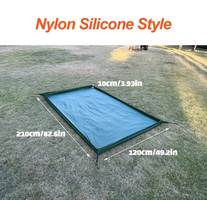 Tente de camping multifonctionnelle avec empreinte