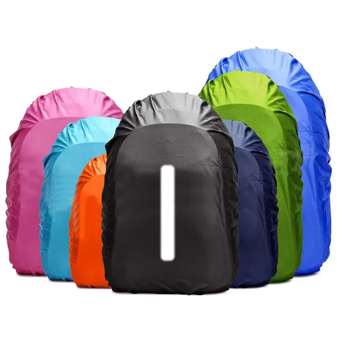 Housse de pluie sac à dos réfléchissant 20L 35L 45L 60L sac étanche camouflage tactique Camping en plein air randonnée