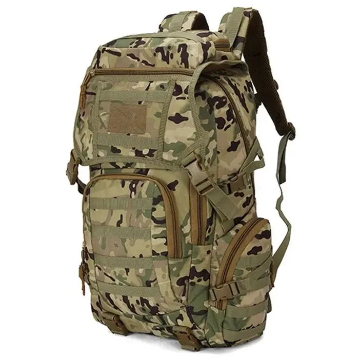 Sac à dos tactique 50L Sport de plein air randonnée sac à dos 3P Molle sac à dos Camping chasse escalade étanche pêche