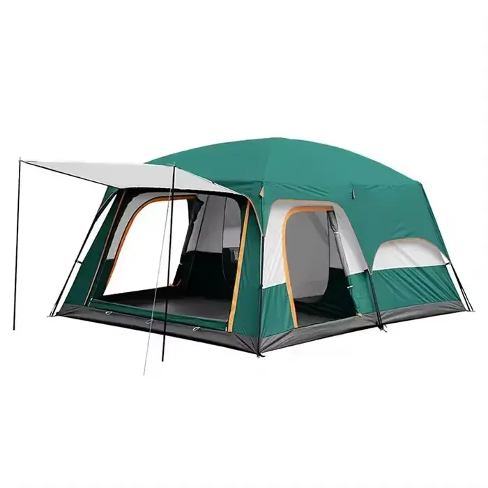 Tente de camping imperméable, tente familiale en tissu Oxford pour 5, 8 ou 12 personnes, tente de ré