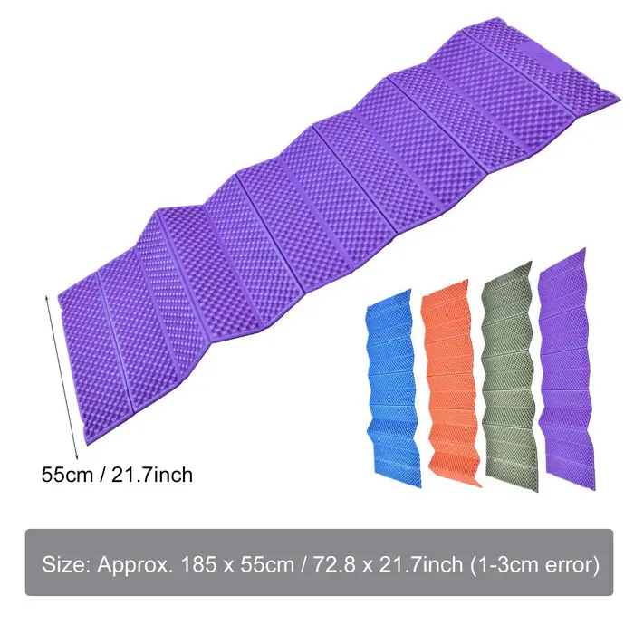 Tapis de Camping en mousse d'extérieur, tente de plage pliante, matelas de couchage imperméable