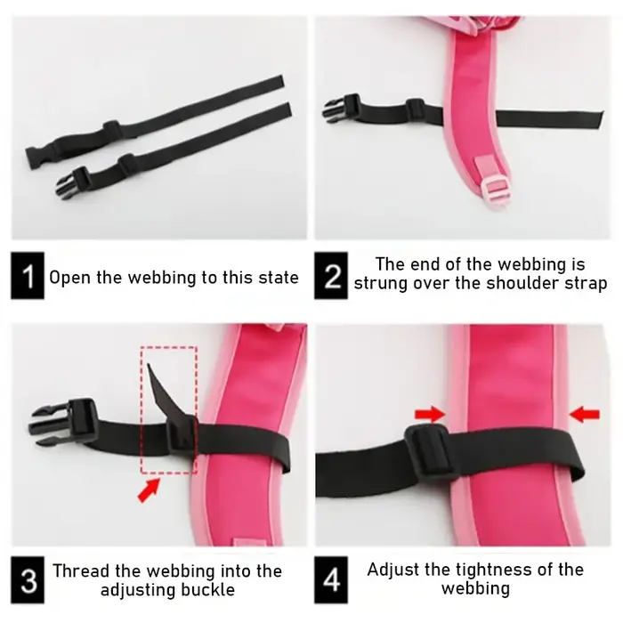 Sangle de poitrine pour sac à dos