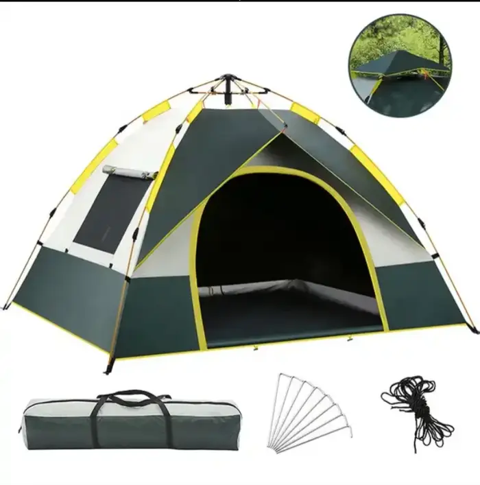 3-4 personnes grandes tentes de Camping imperméables Camping famille tente extérieure tente de Campi