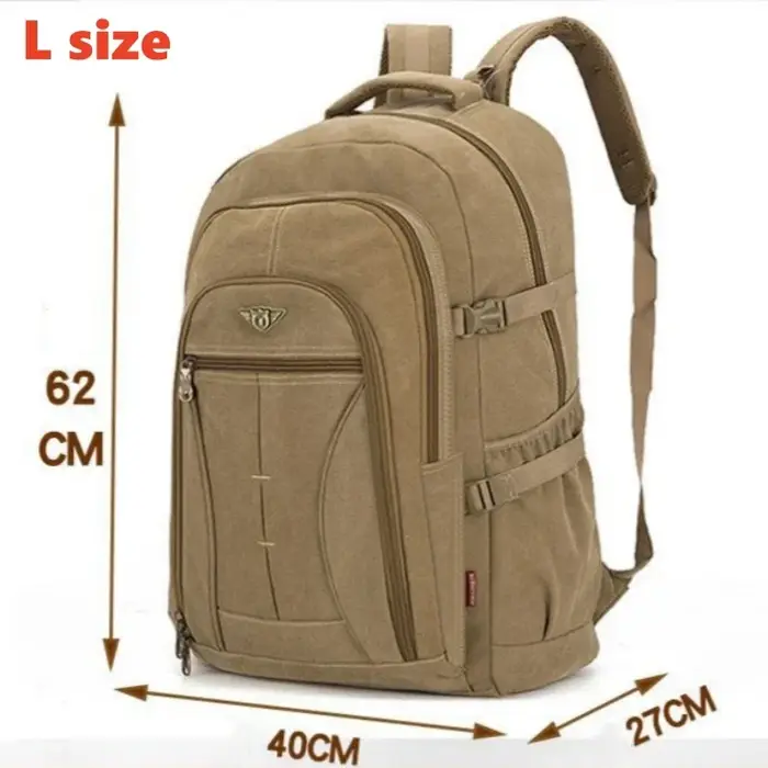 70L toile épaisse Camping sac à dos grande capacité étanche en plein air Trekking voyage escalade sa