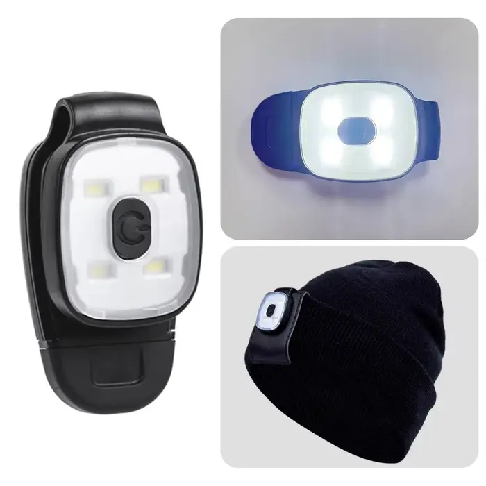 Lampe torche LED à clip