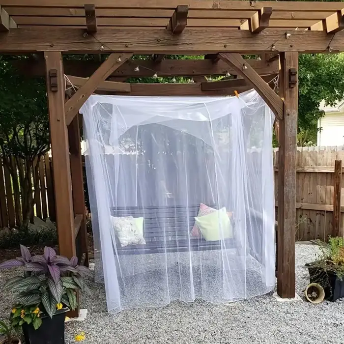 Moustiquaire d'extérieur pour gazebo
