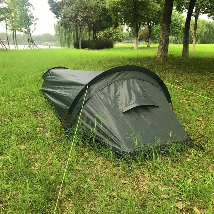 Tente de sac à dos Camping en plein air sac de couchage