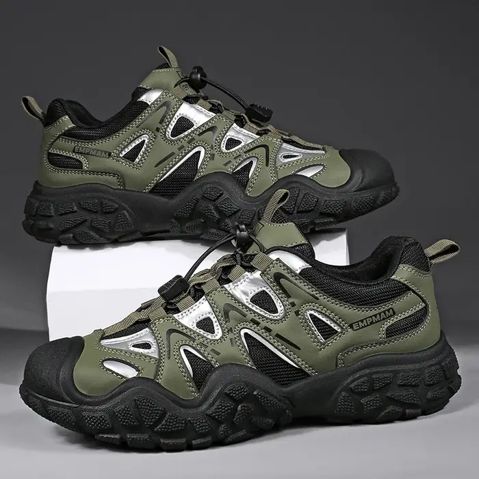 ARFASTEP Chaussures de randonnée pour hommes, baskets respirantes en maille pour l'escalade et le tr