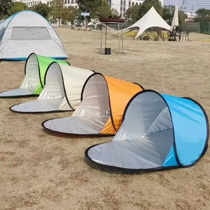 Tente de Camping enduit d'argent
