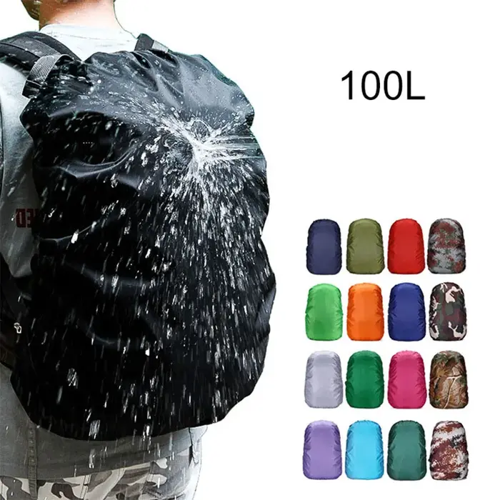 Housse de pluie pour sac à dos 35L 100L 120L