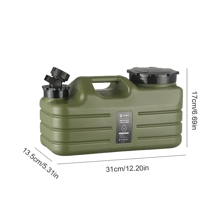 Seau d'eau d'extérieur 10-25l, sac à eau Portable de grande capacité, conteneur avec robinet, réserv